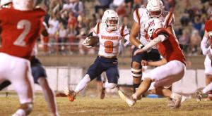 football woodland Garrett Hendrix
